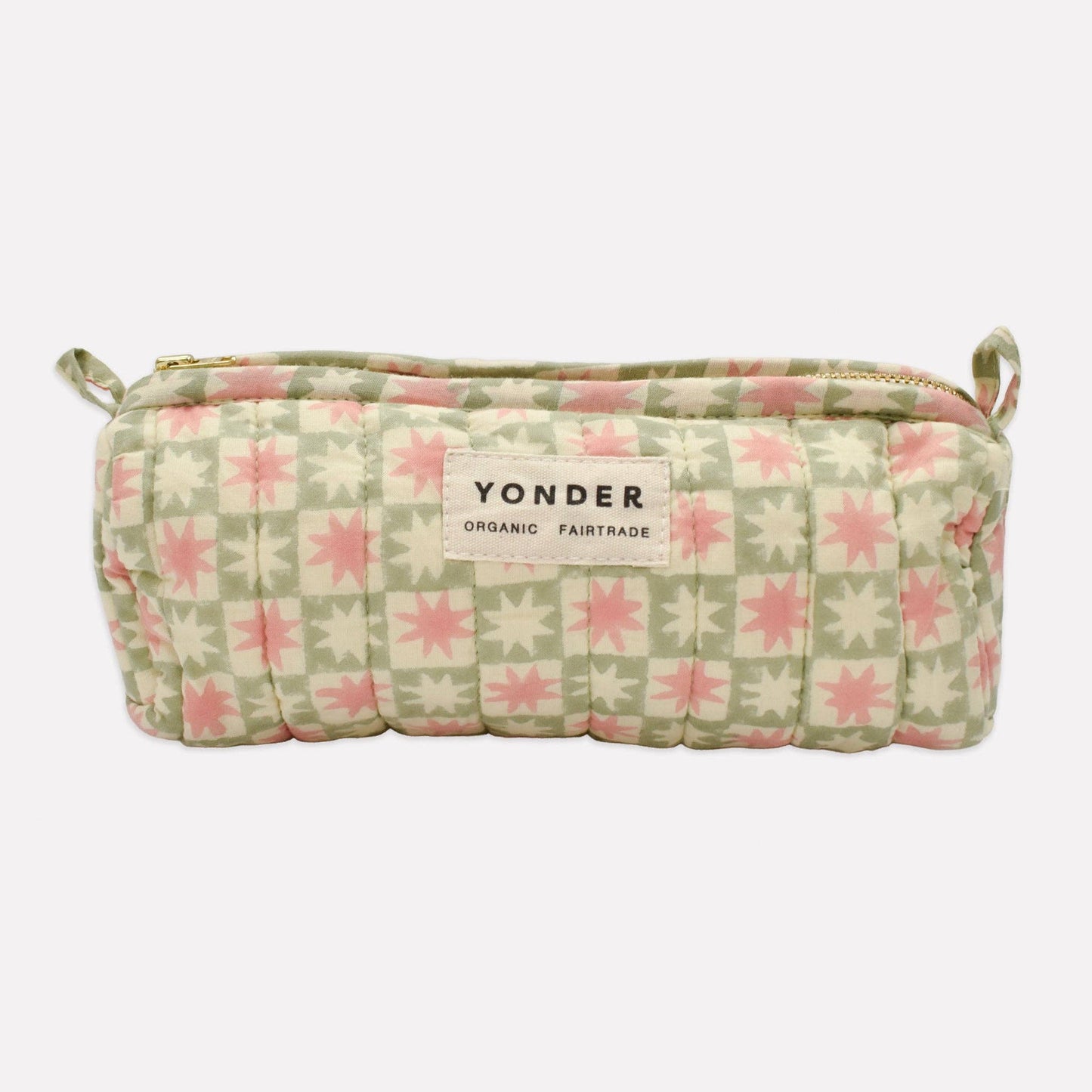 Quilted Barrel Case | Pinwheel | Peppermint pre order