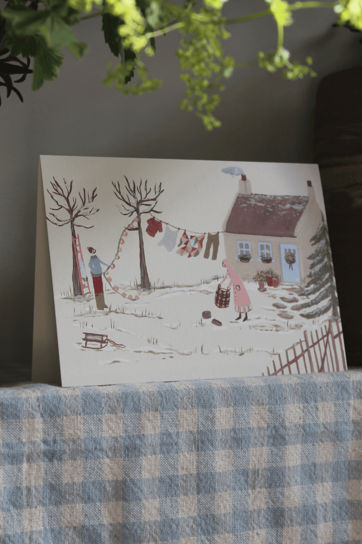Harriet Watson The Last of the Snow Cottage Greeting Card | A6