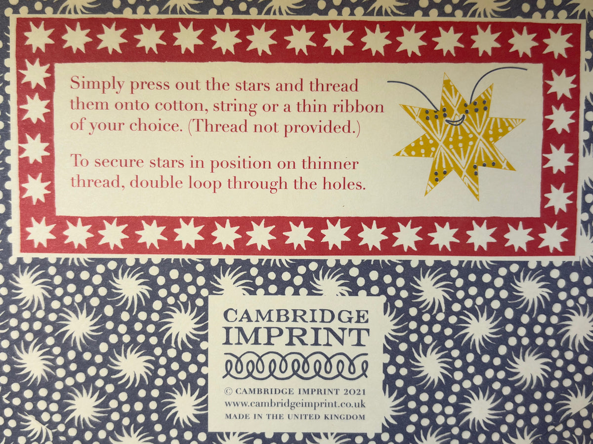 Cambridge Imprint Star Garland