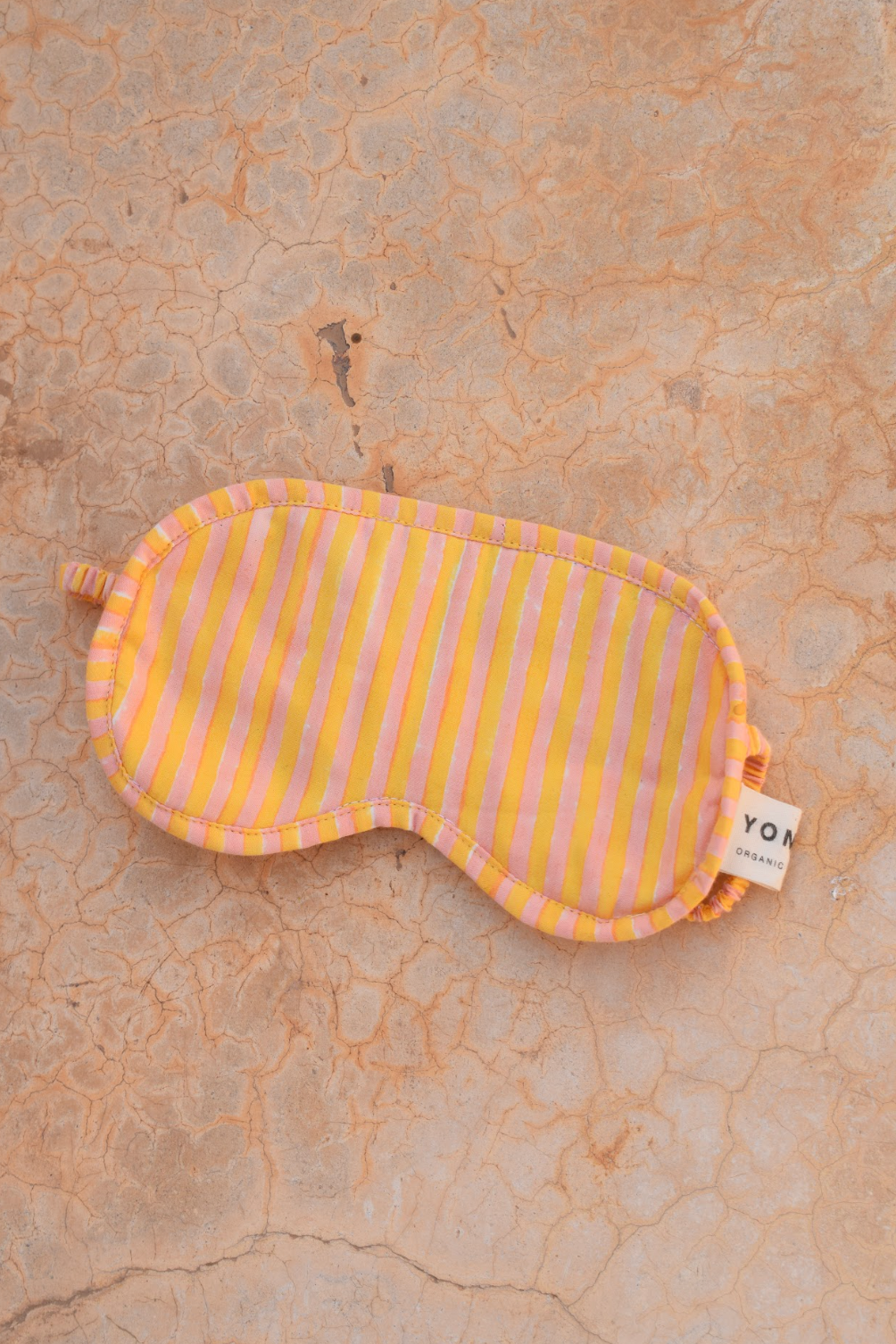 Organic Cotton Eye Mask | Custard