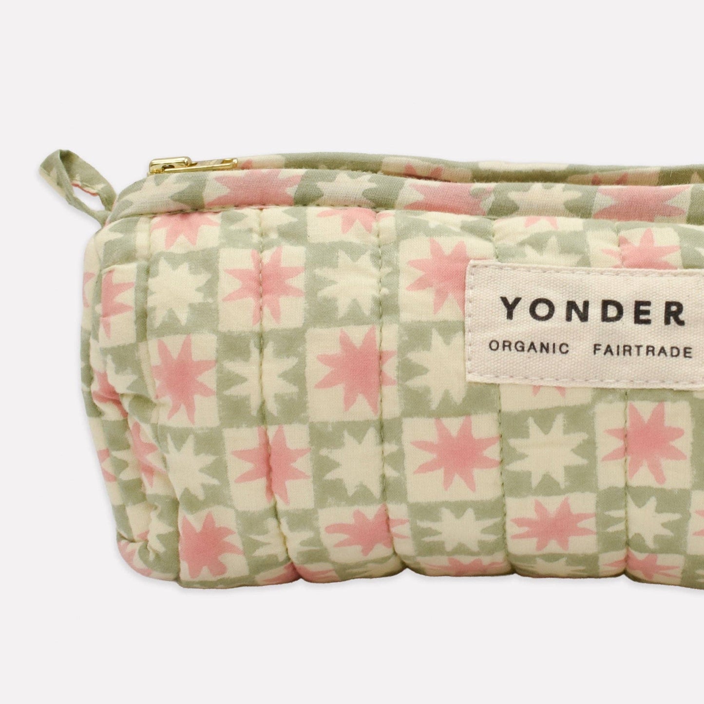 Quilted Barrel Case | Pinwheel | Peppermint pre order