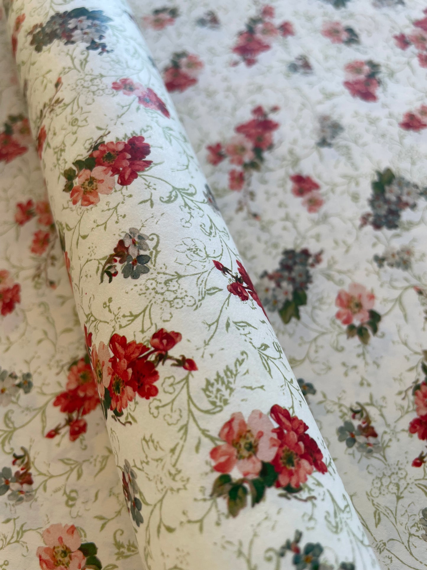 Italian Floral Gift Wrapping Paper