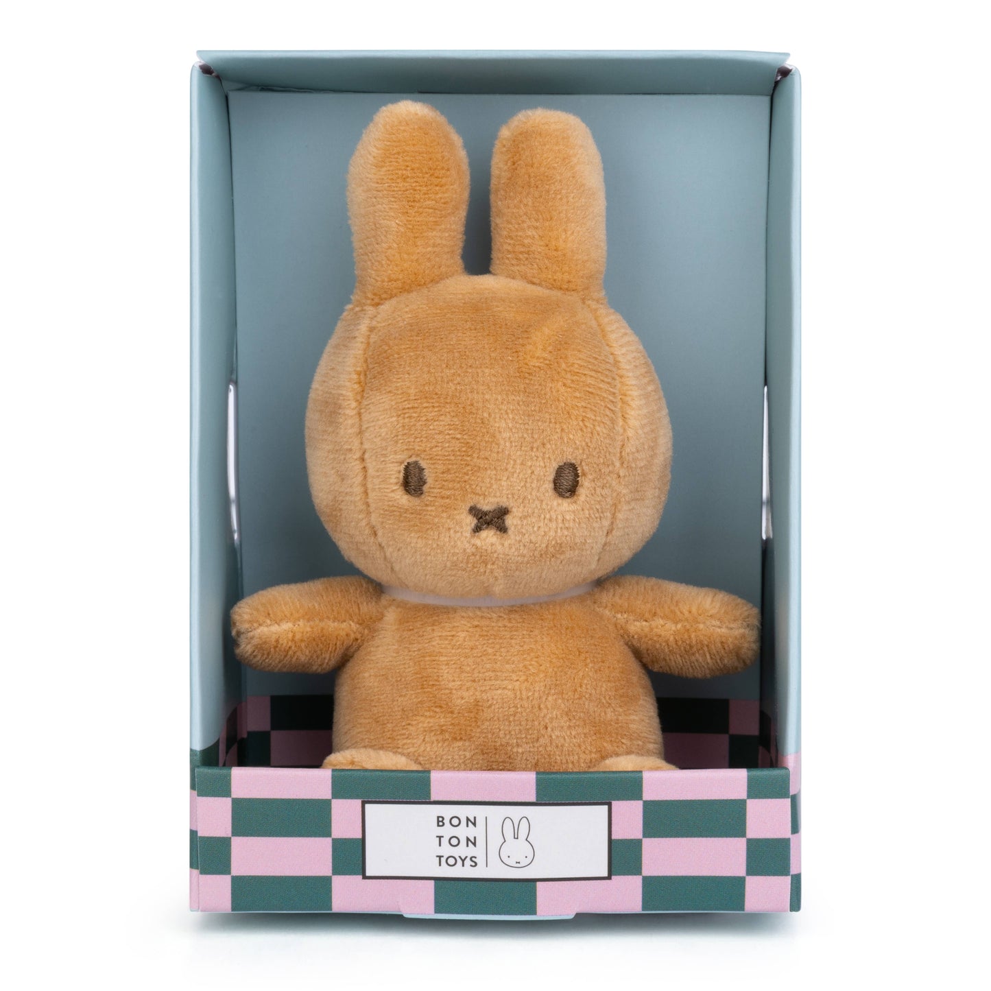 Miffy Lucky Charm Small Plush Toy Beige in Giftbox 10cm