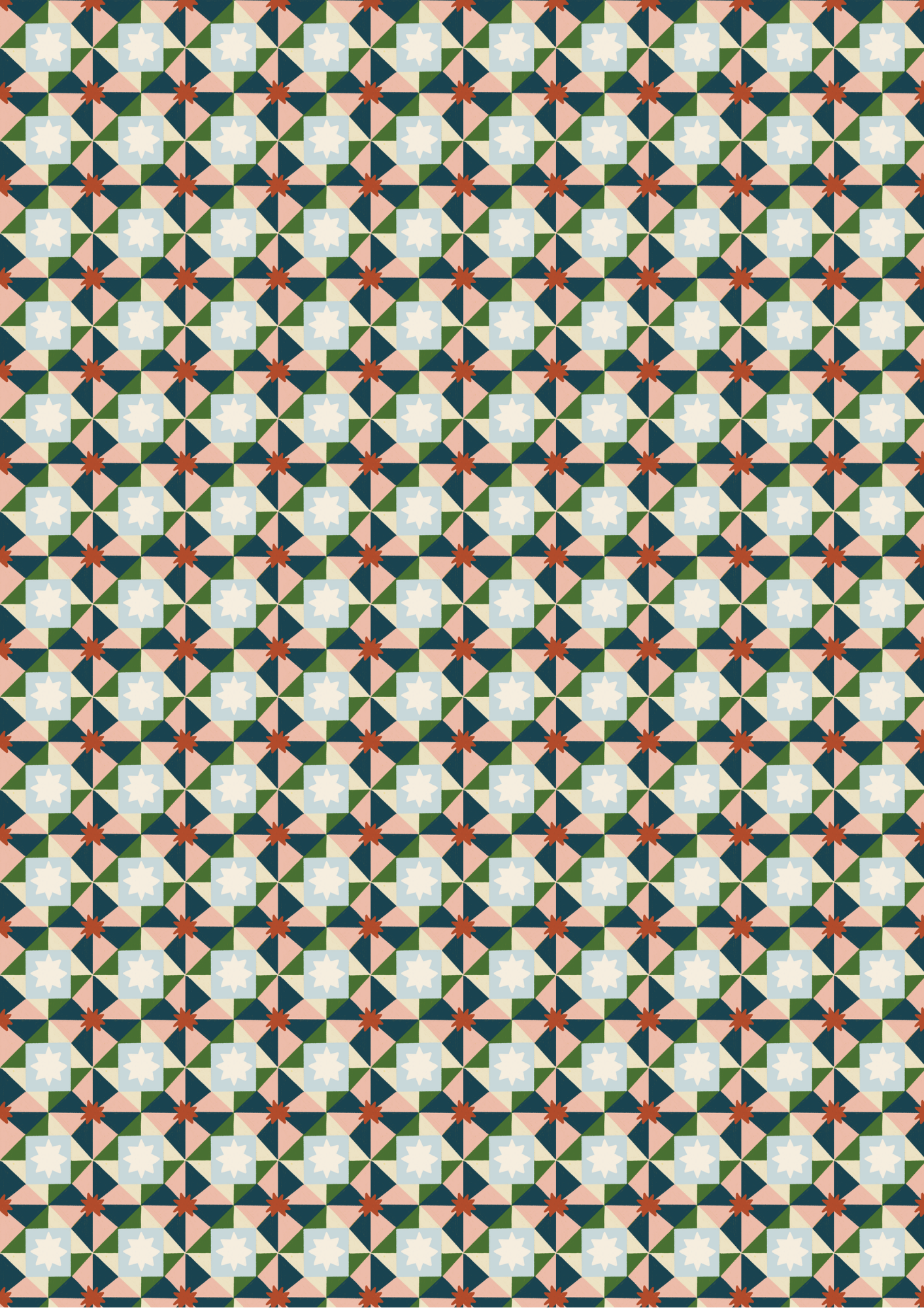 Quilted | Christmas Paper Chain Kit Maximalist