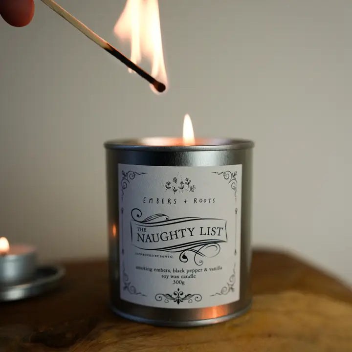 Naughty List Soy Candle