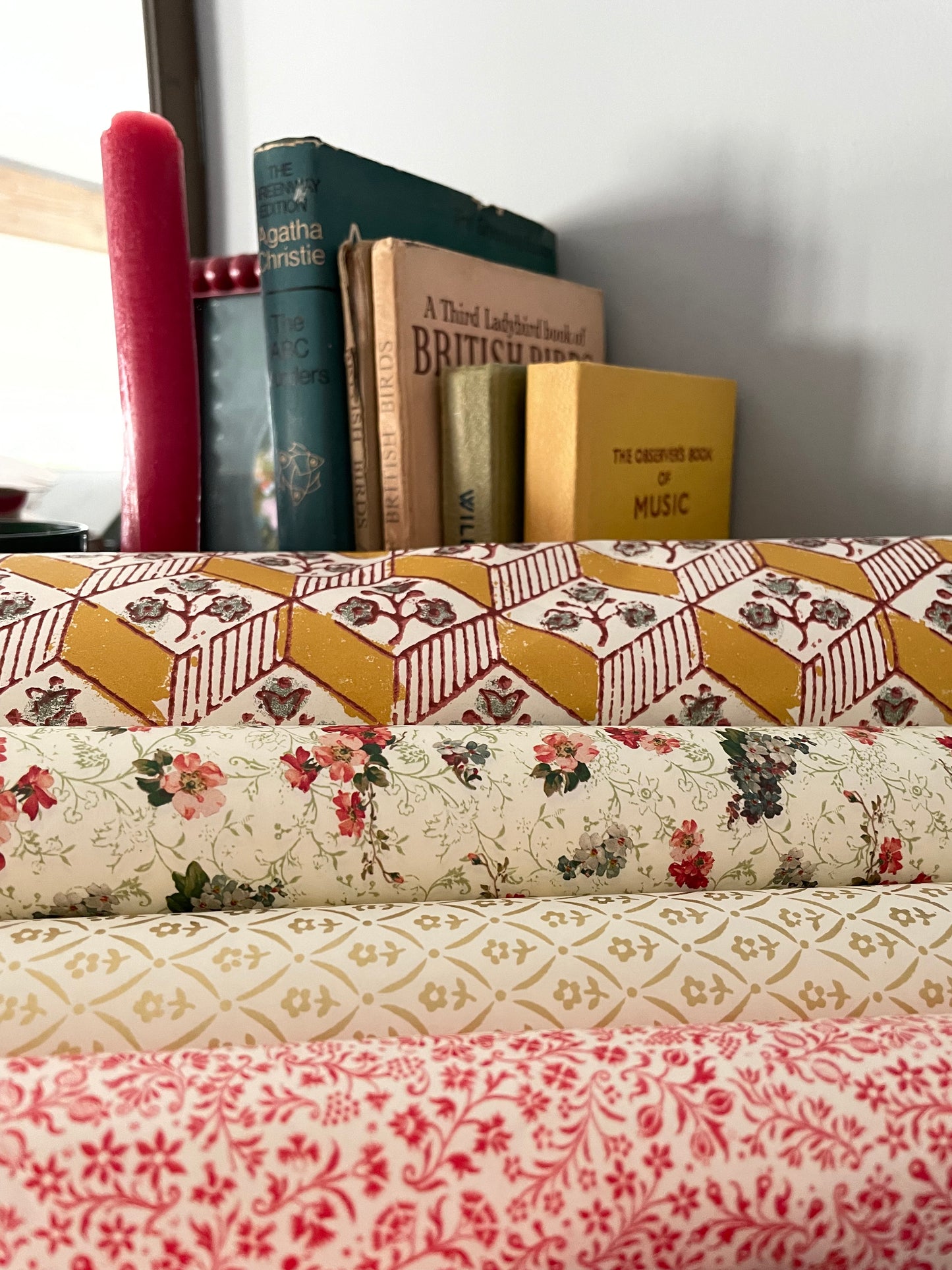 Italian Floral Gift Wrapping Paper