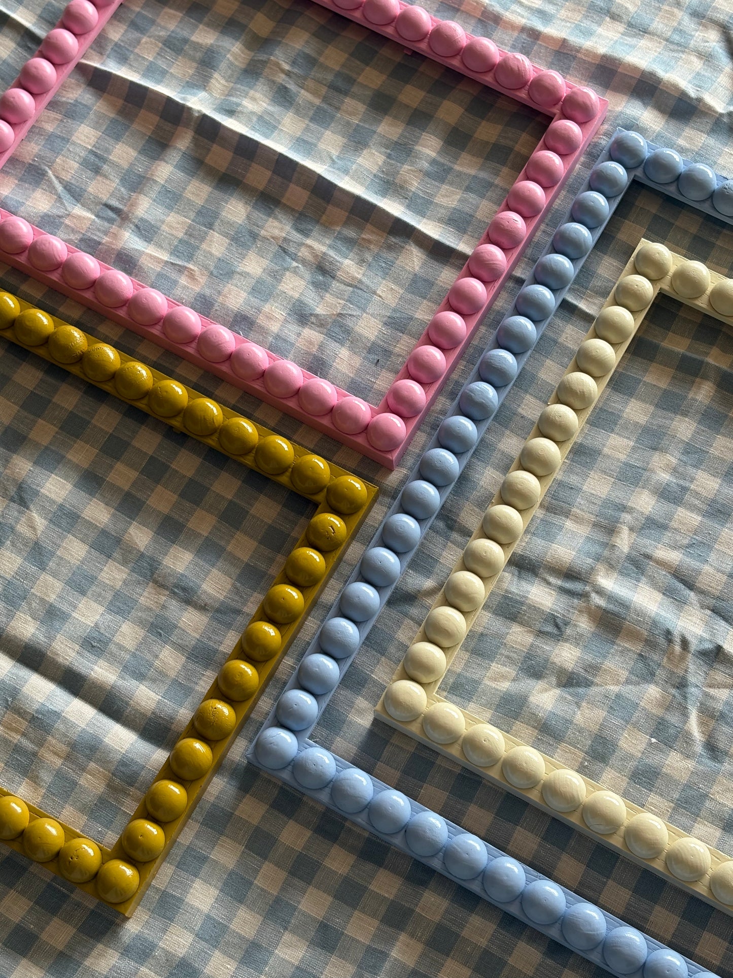 Wooden Bobbin Bobble Frames