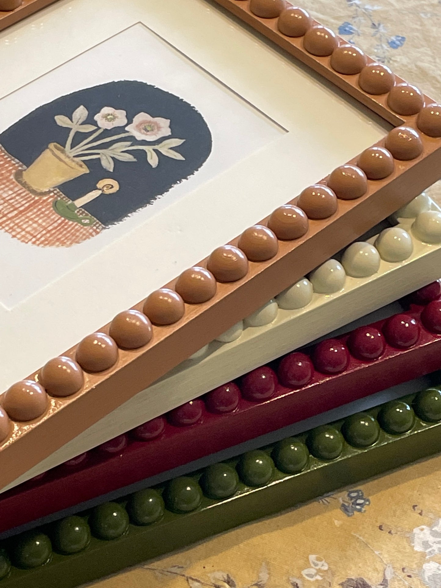Wooden Bobbin Bobble Frames