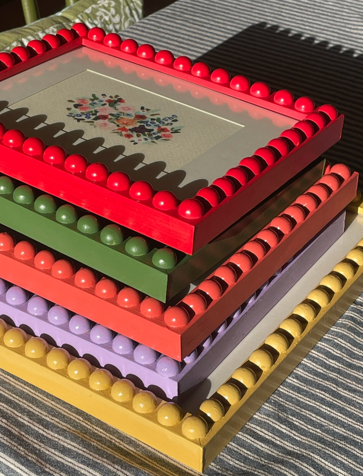 Wooden Bobbin Bobble Frames