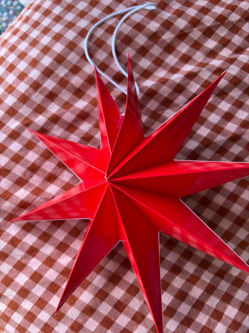 Christmas 3D Hanging Star, 5 Point star, hanging star, Christmas decor