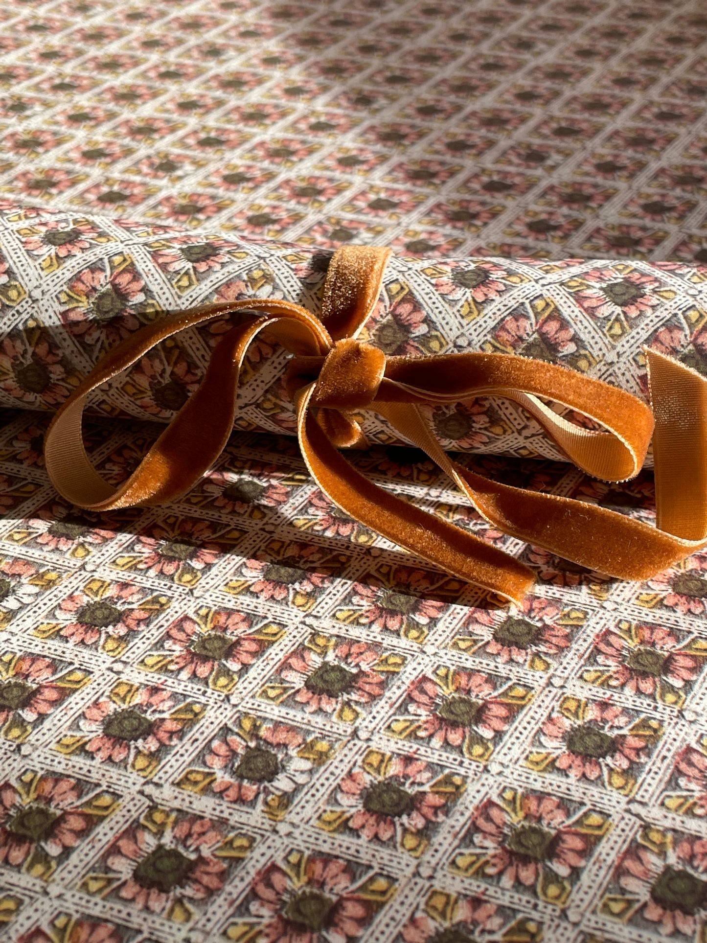 Italian Floral Gift Wrapping Paper