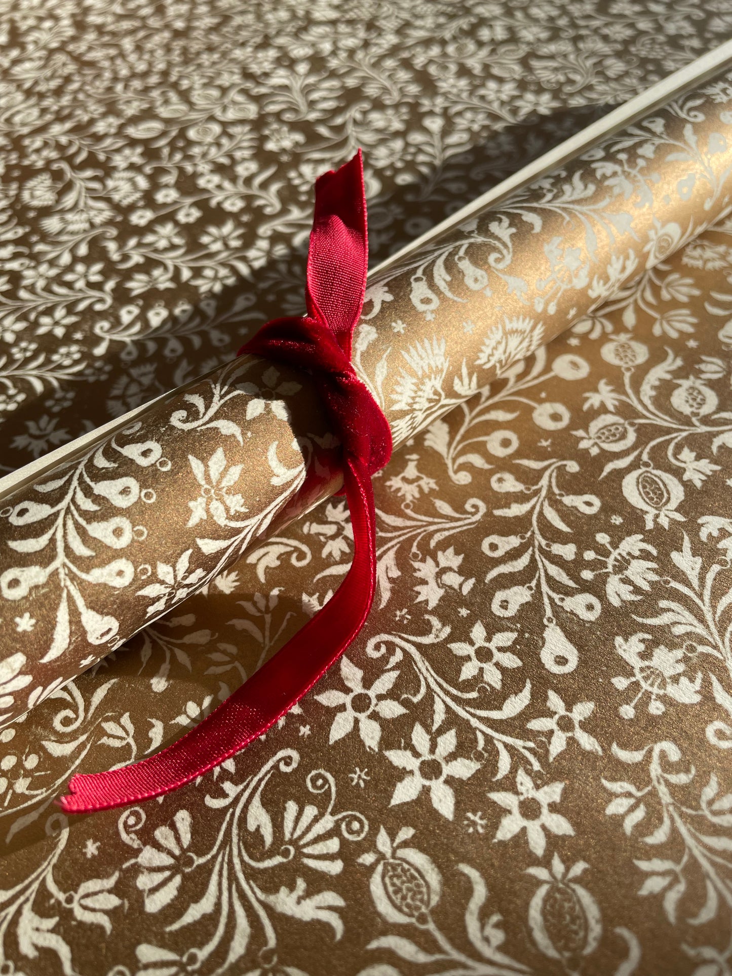 Italian Floral Gift Wrapping Paper