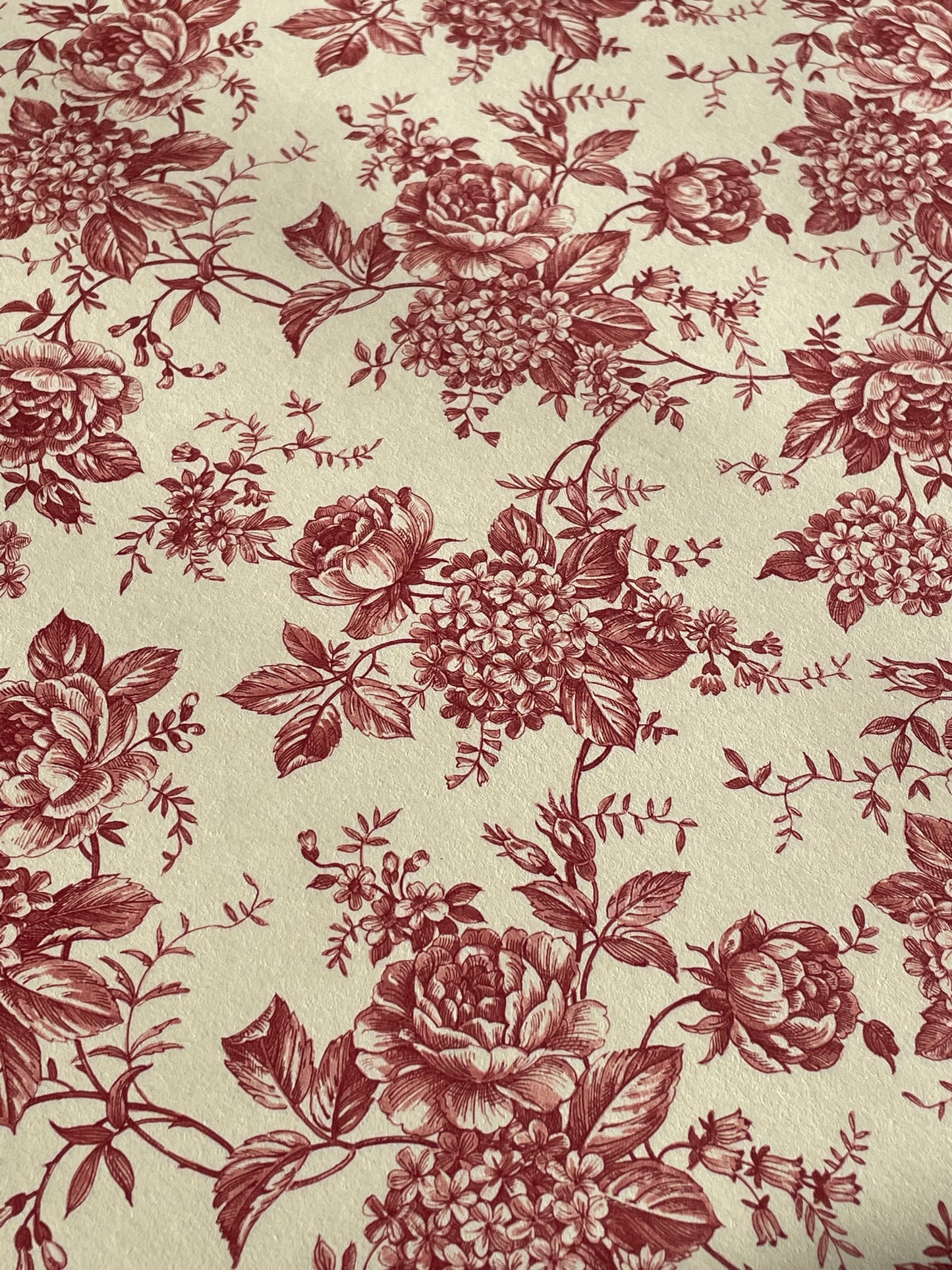 Italian Floral Gift Wrapping Paper