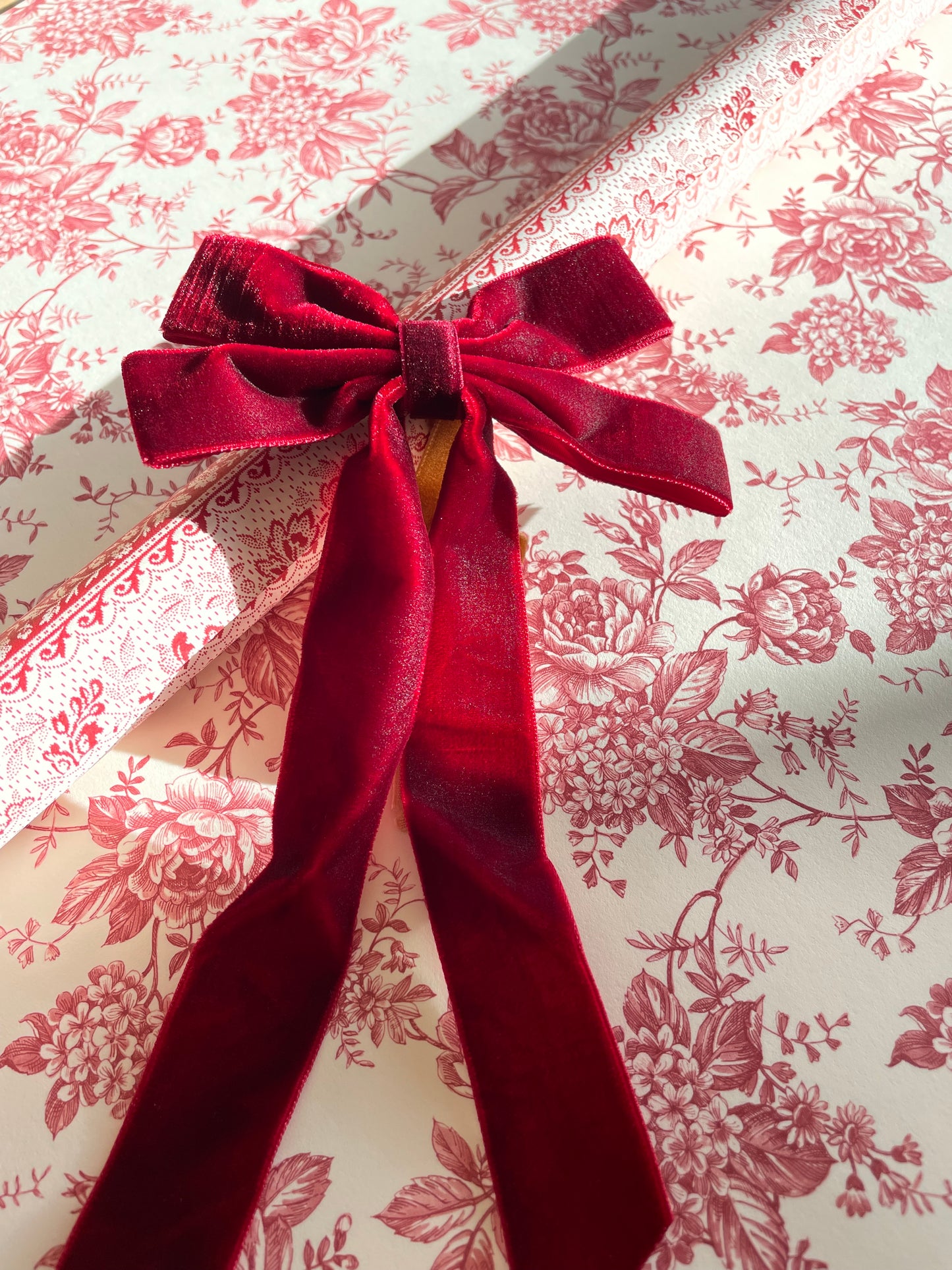 Italian Floral Gift Wrapping Paper