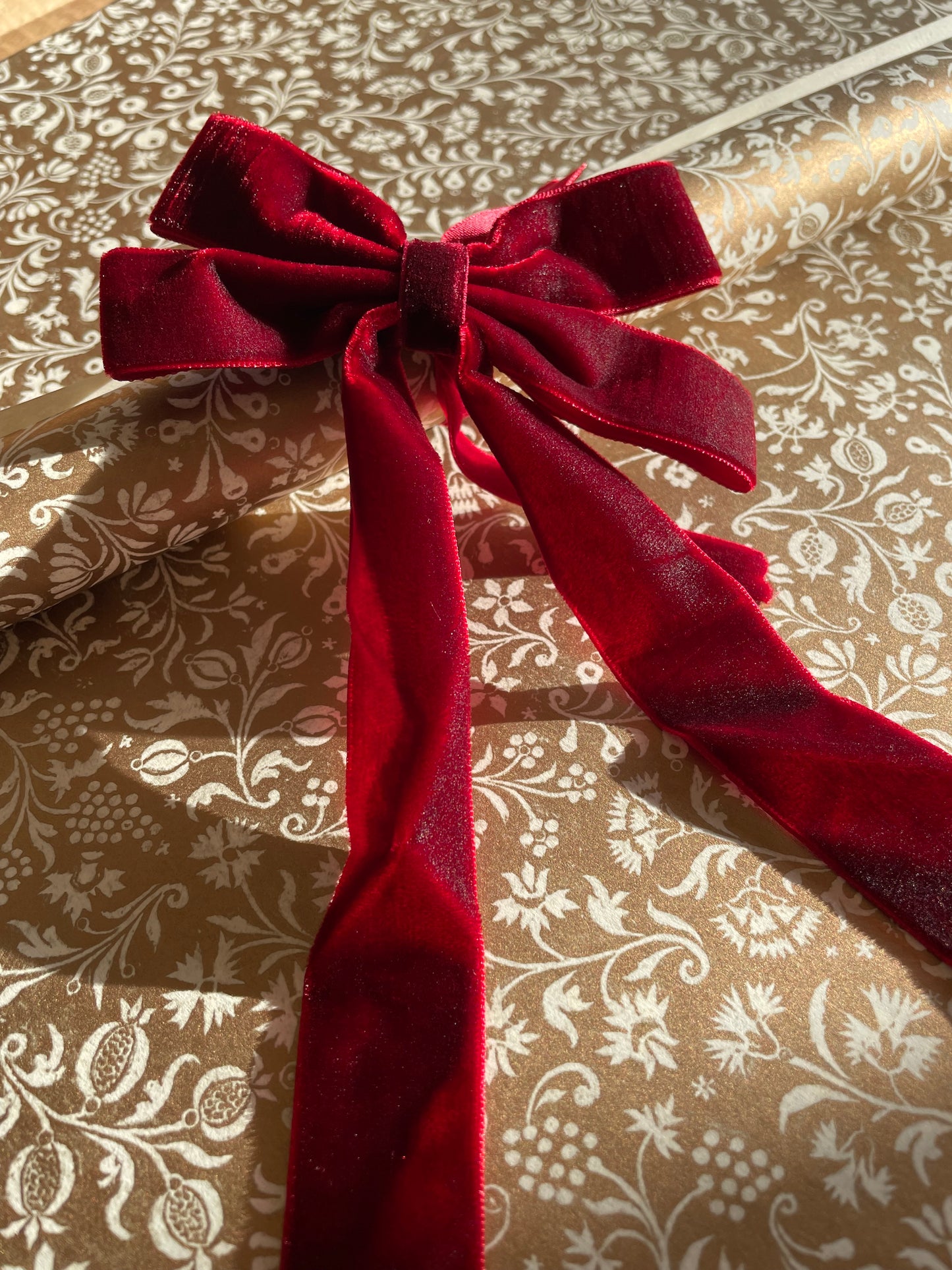 Italian Floral Gift Wrapping Paper