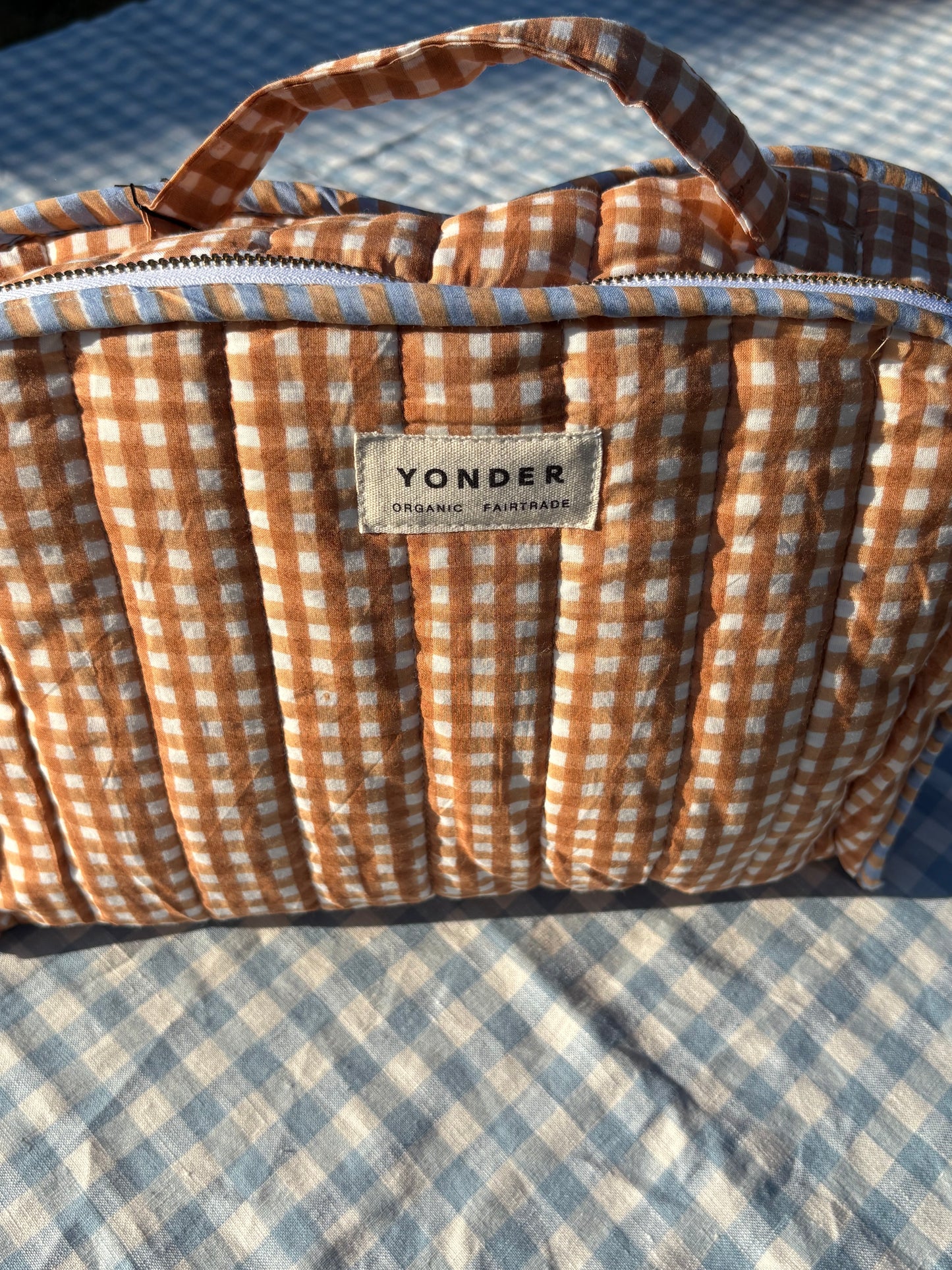 Organic Cotton Travel Beauty Case | Fudge