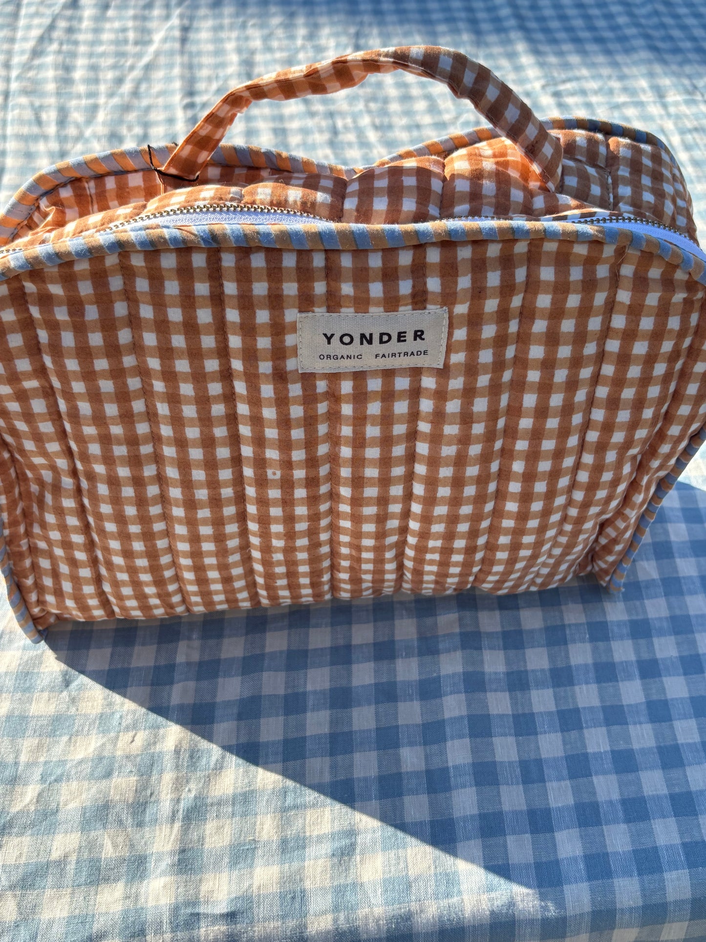 Organic Cotton Travel Beauty Case | Fudge