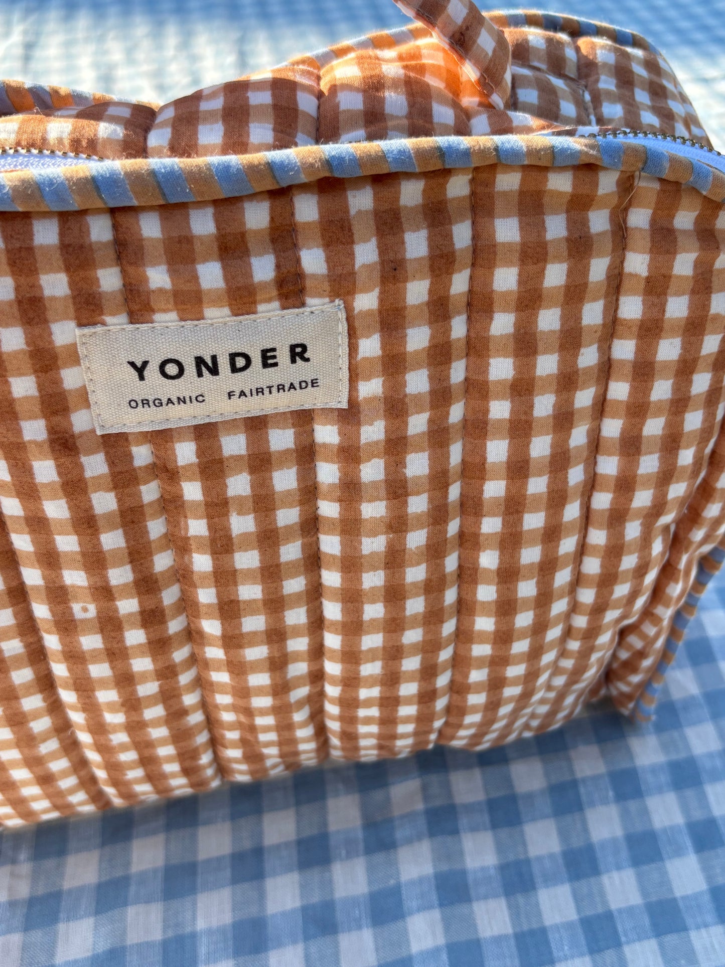 Organic Cotton Travel Beauty Case | Fudge