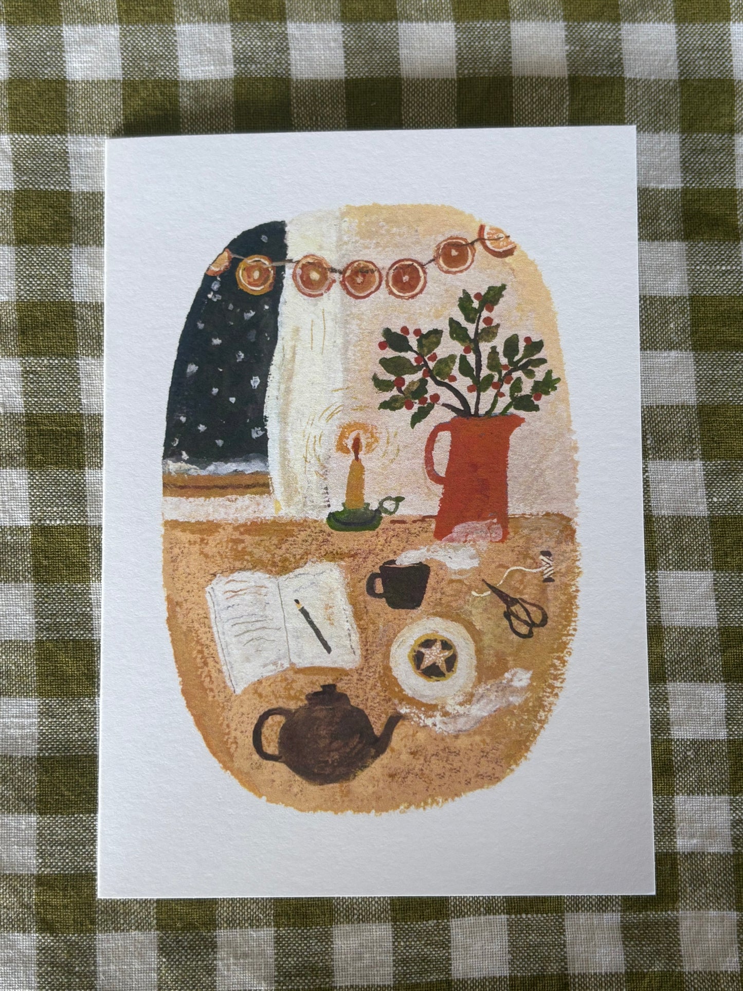 Christmas Scene Gemma Koomen Card