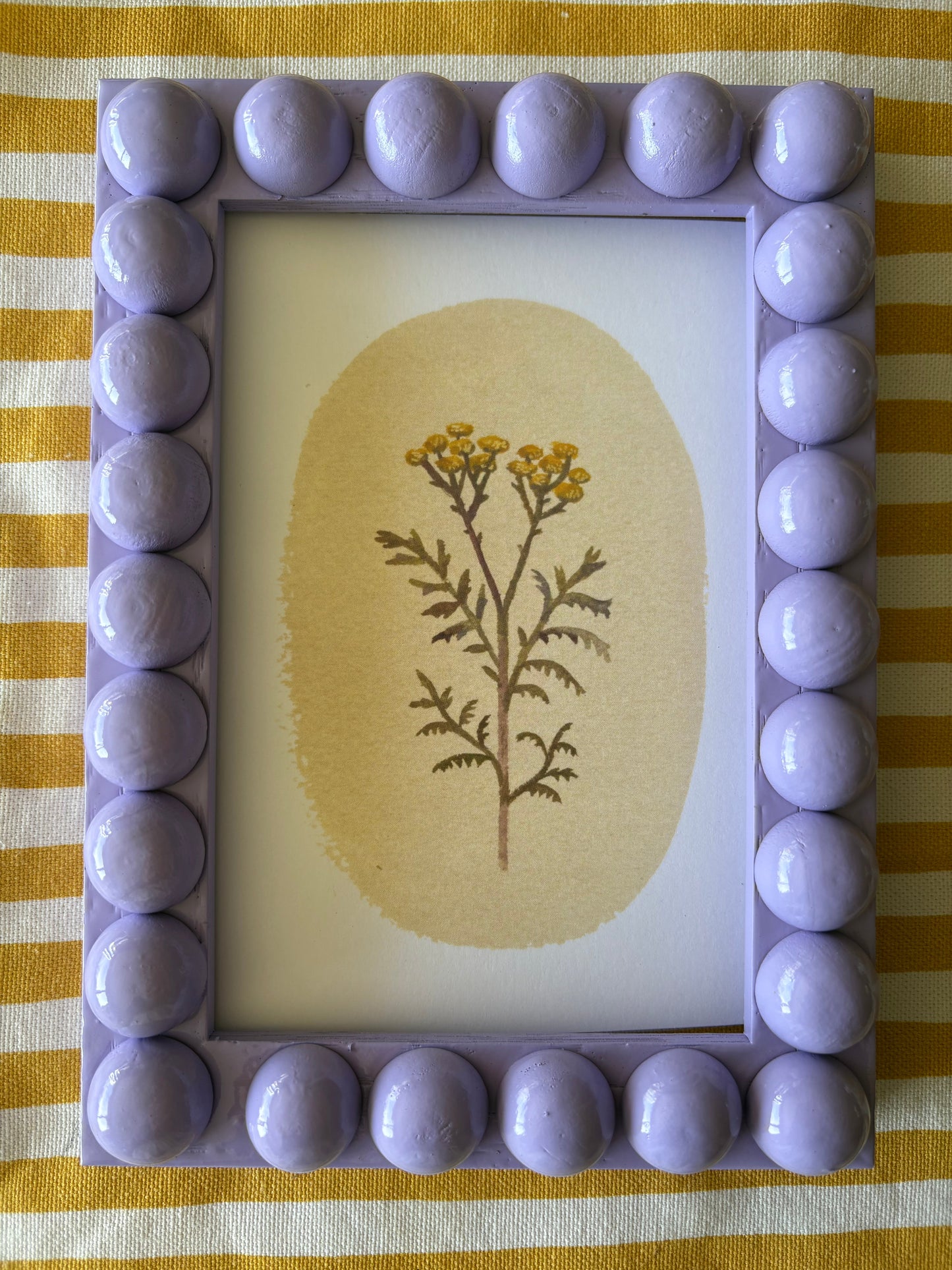 Lilac Wooden Bobbin Frame