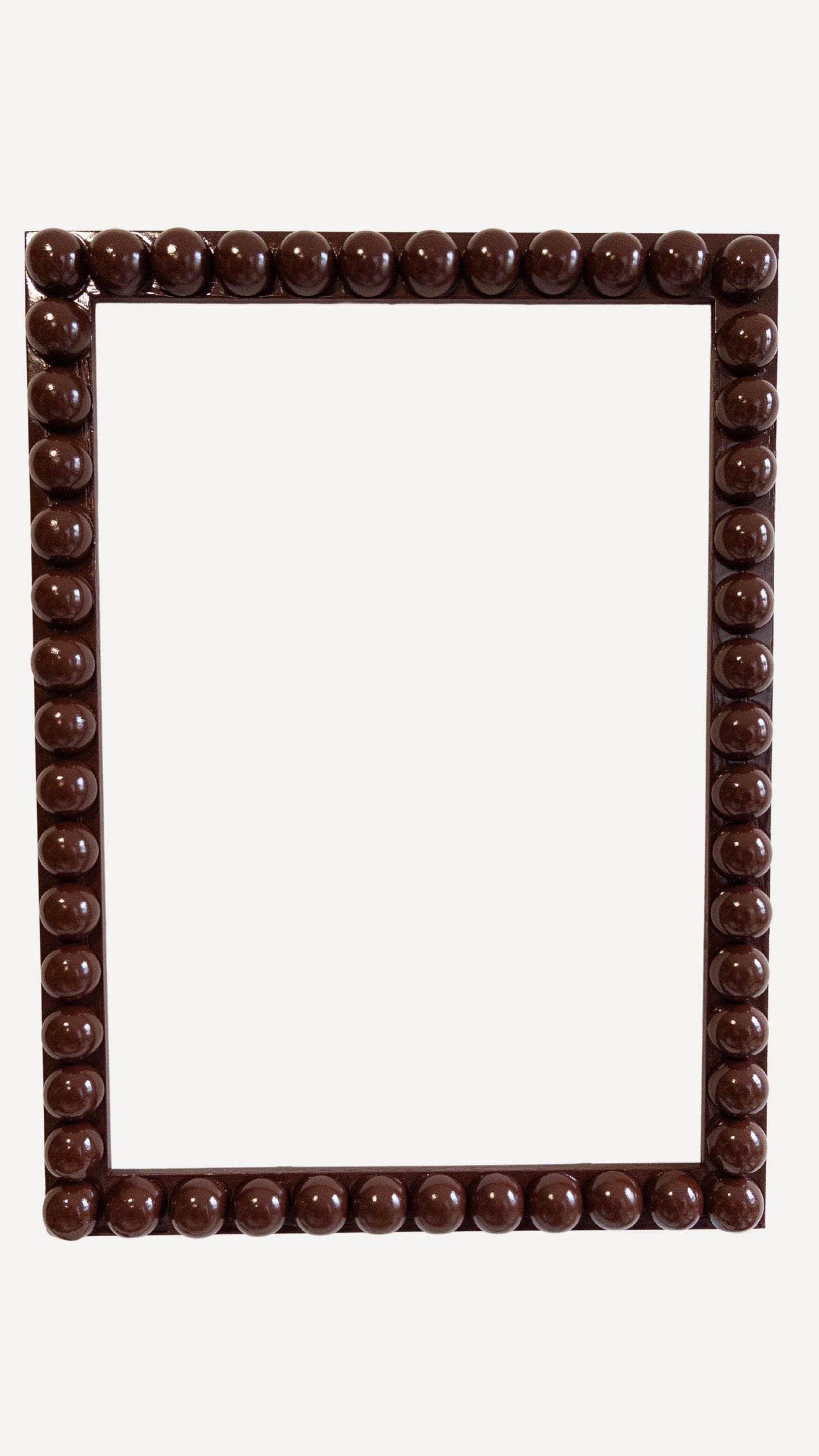 Maroon Wooden Bobbin Frame