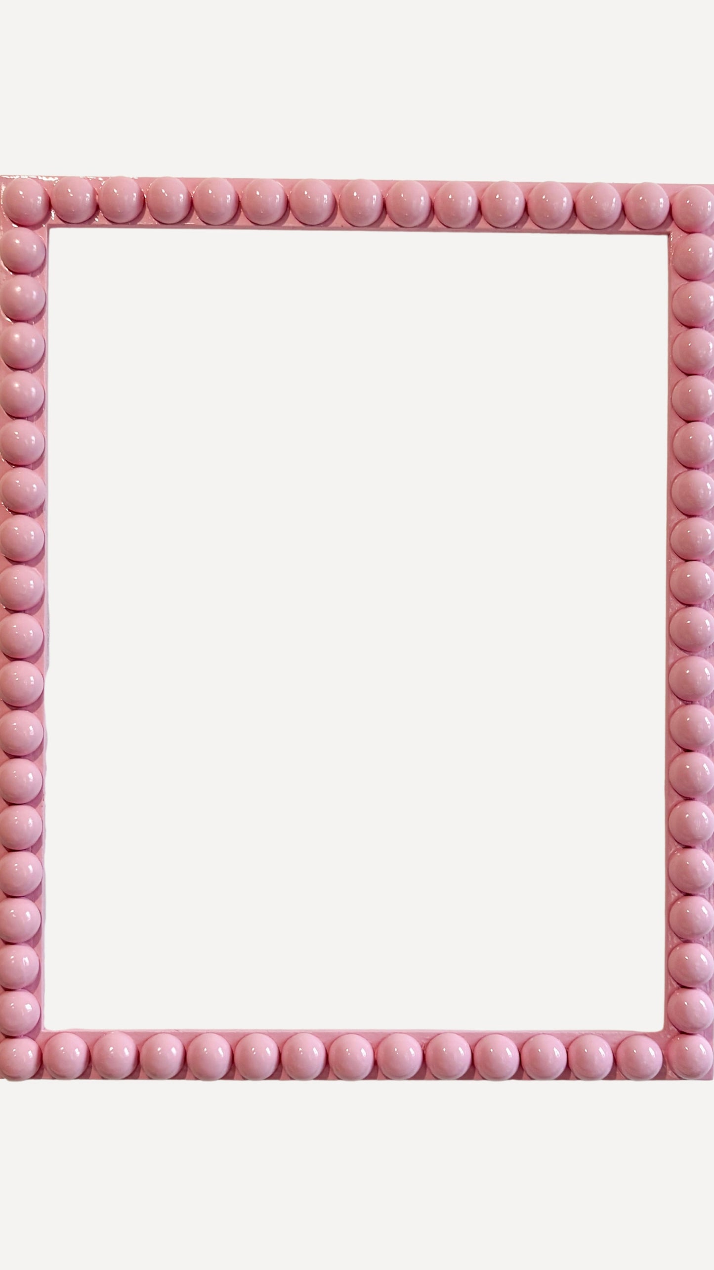 Pink Wooden Bobbin Frame