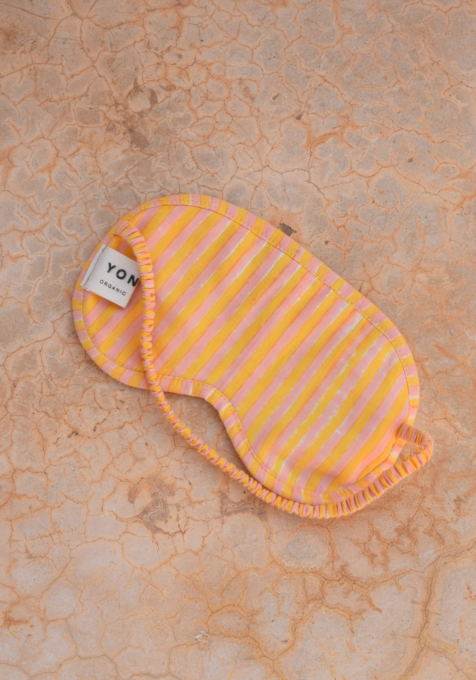 Organic Cotton Eye Mask | Custard