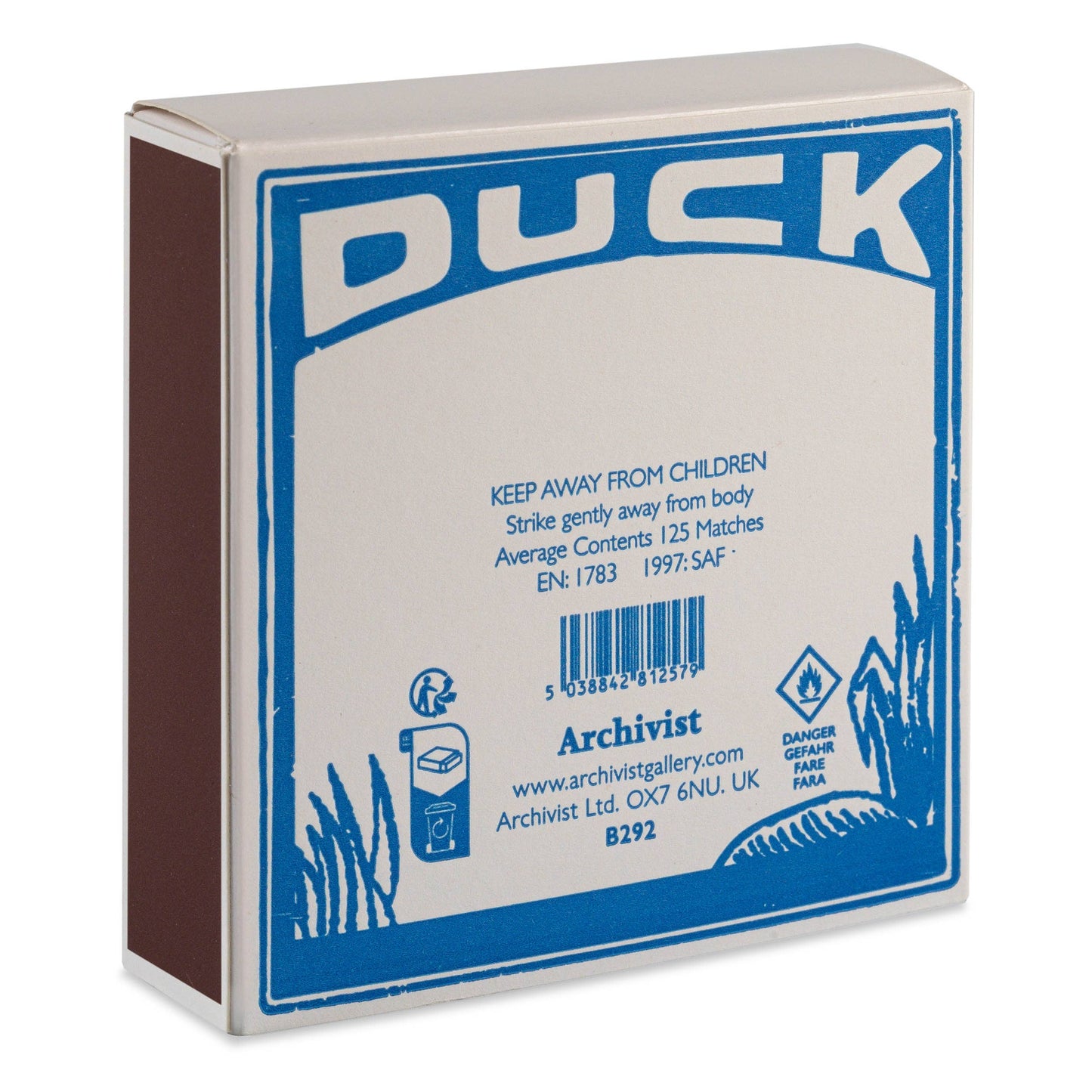 Duck | Square Matchboxes