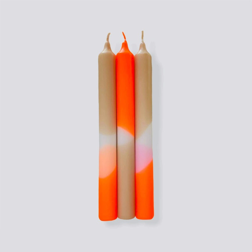 Pink Stories Autumn Dip Dye Candles