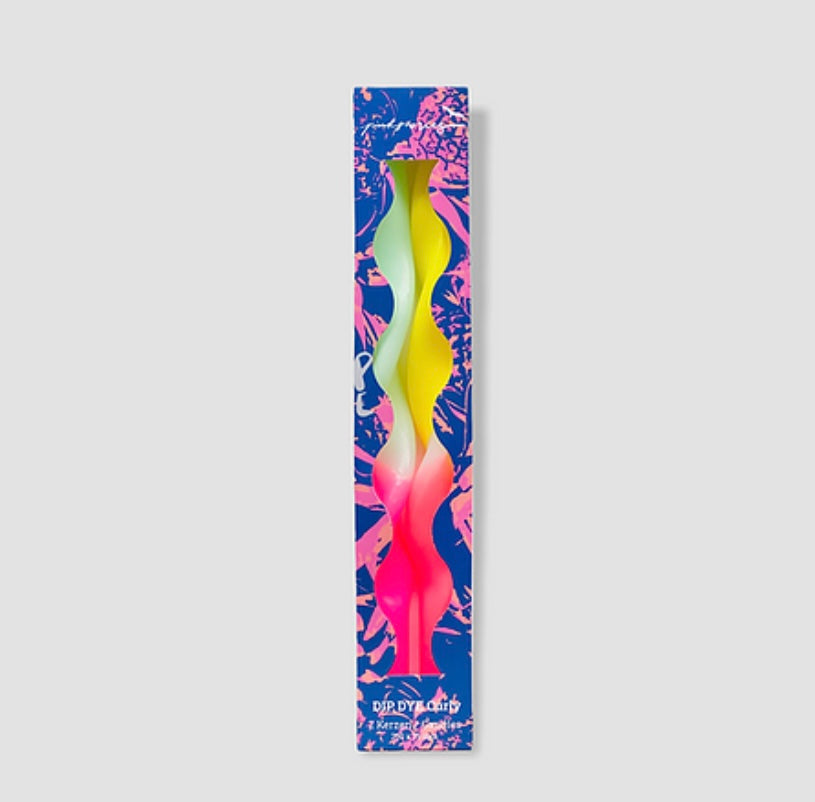 Pink Stories Dip Dye Curly Miami Mint Limited Edition Candles