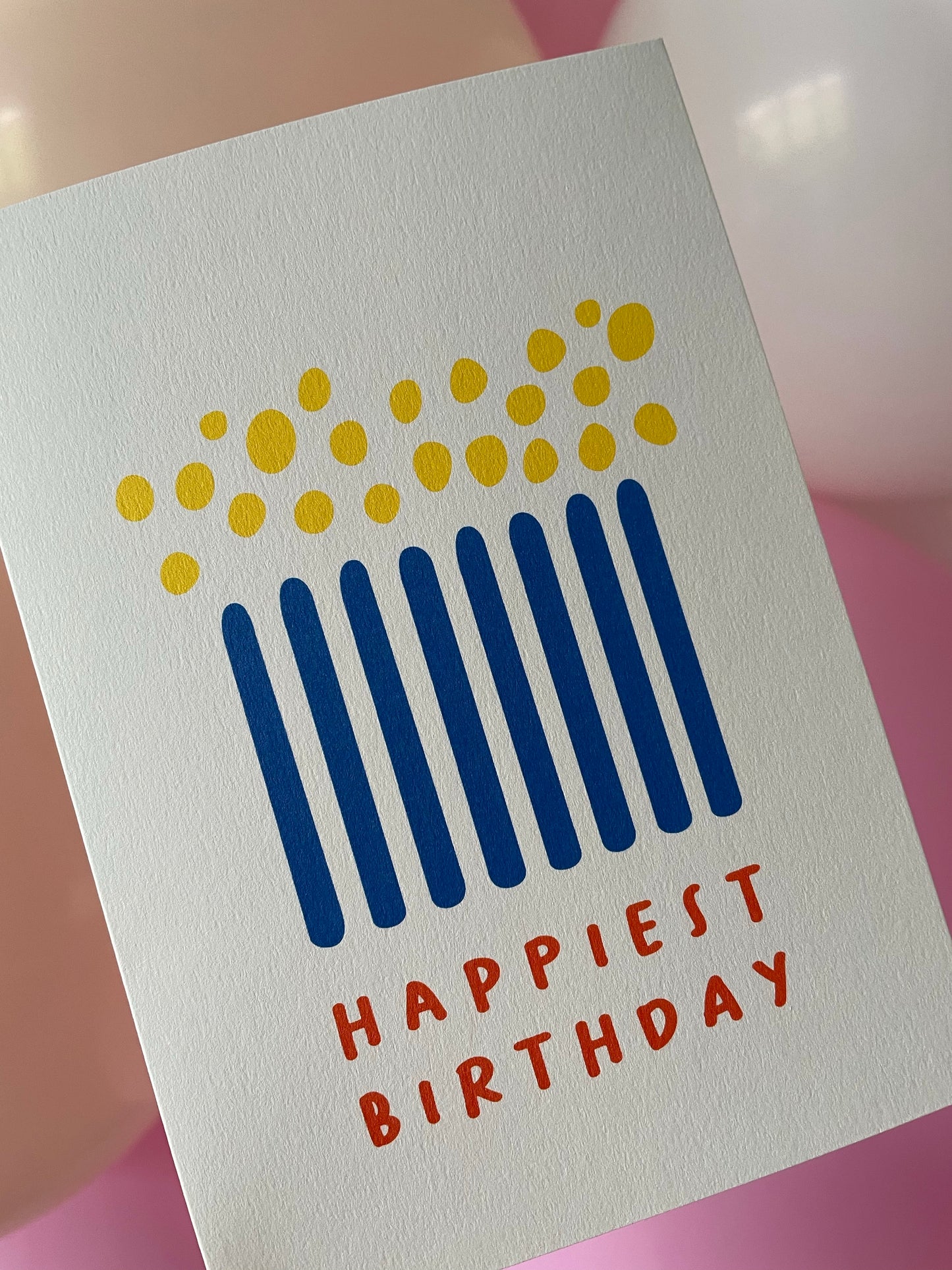Happiest Birthday Greeting Card
