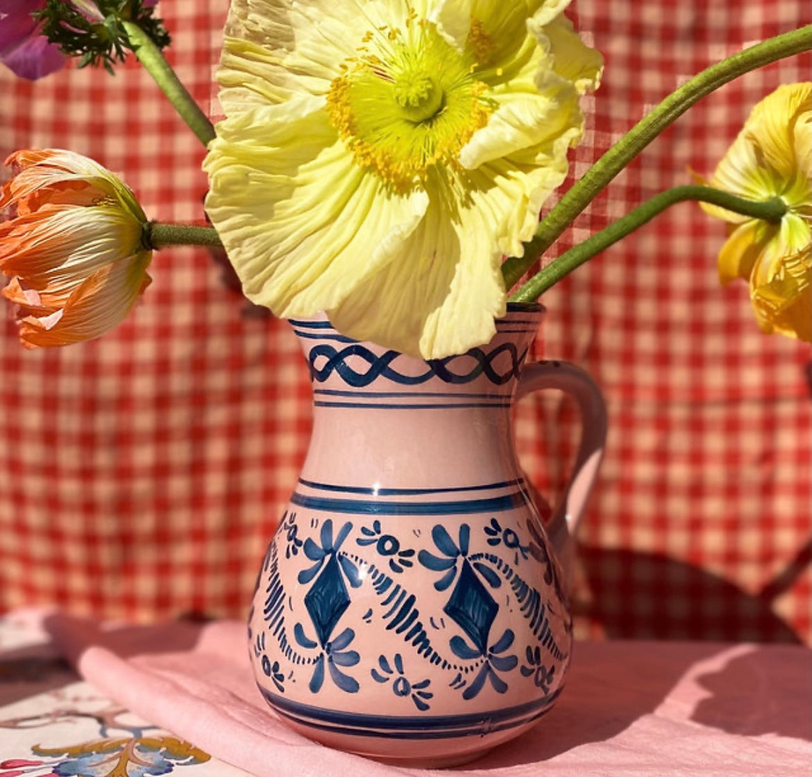VAISSELLE Jug Head Floral Nude And Capri Jug