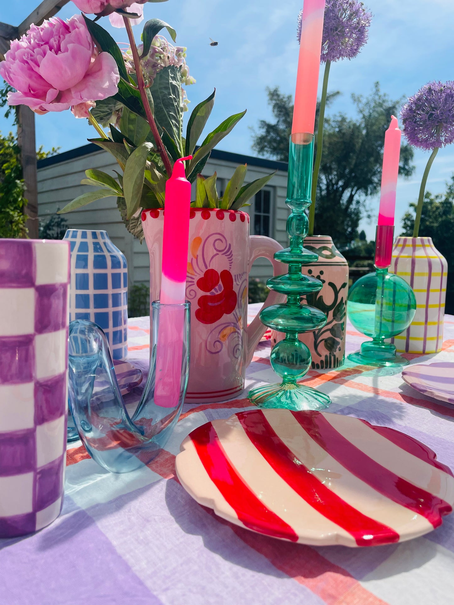 VAISSELLE Checkerboard Vase