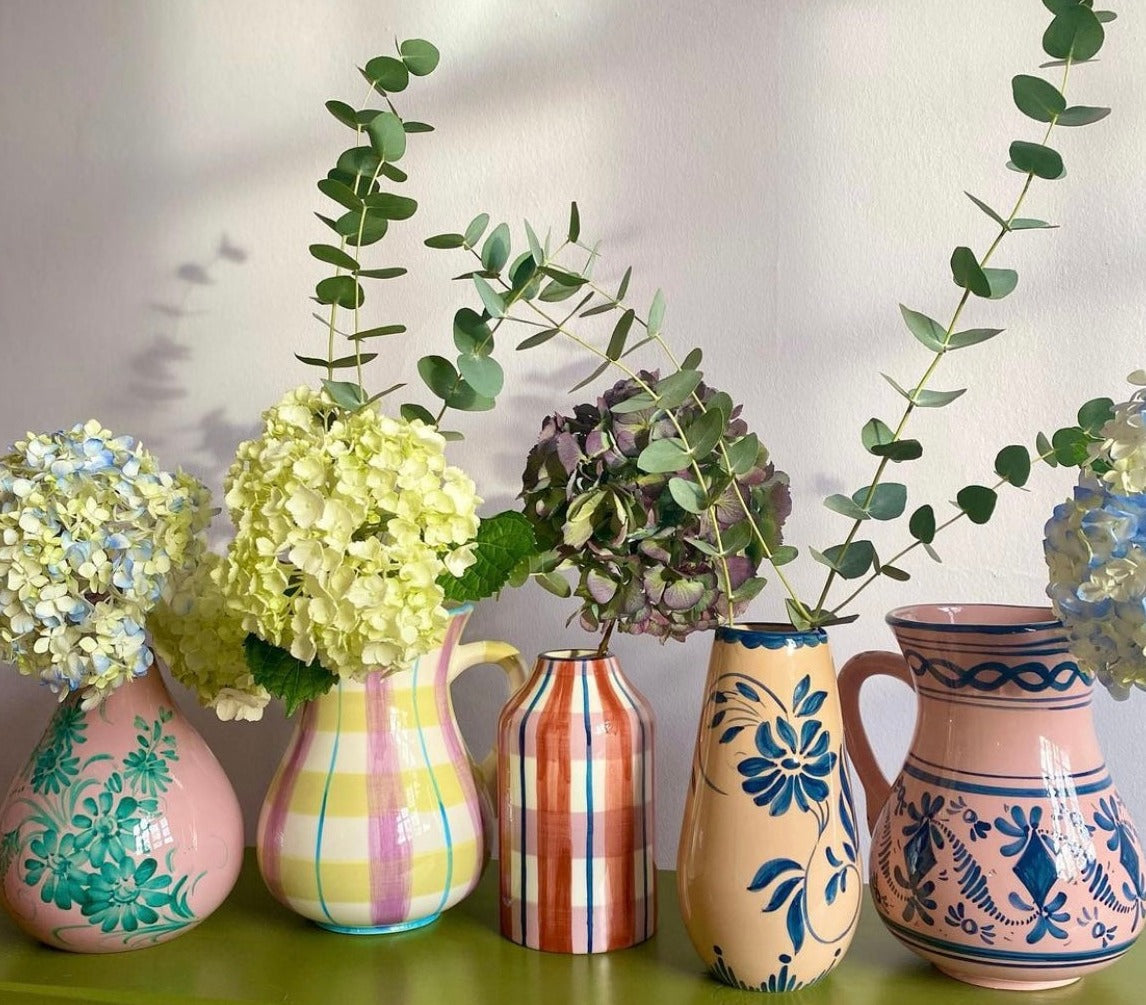 VAISSELLE Jug Head Floral Nude And Capri Jug