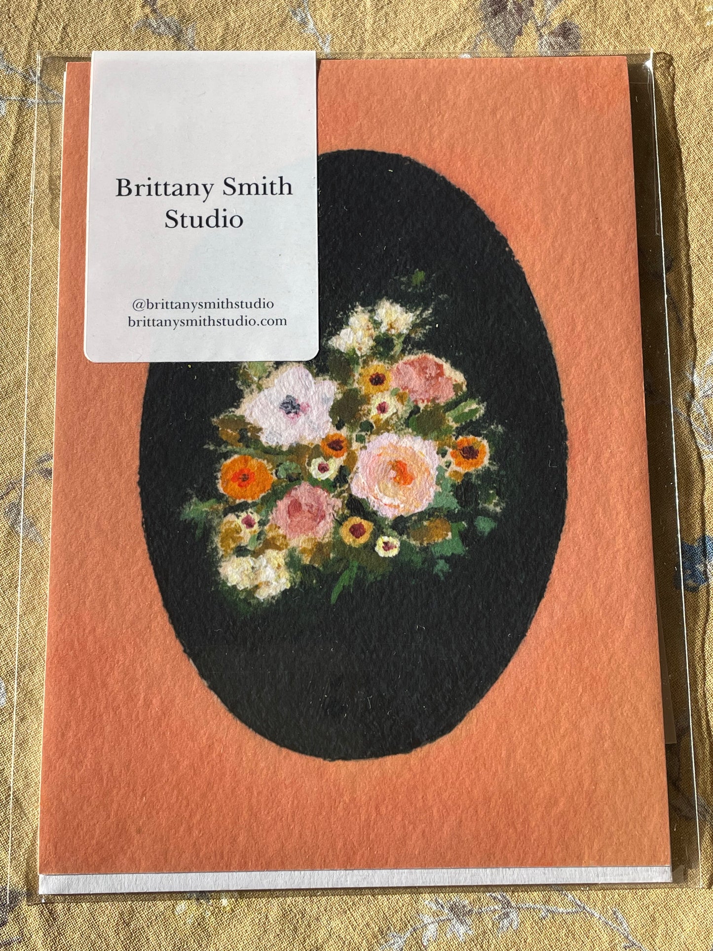 Brittany Smith Studio Vignette XII Floral Print