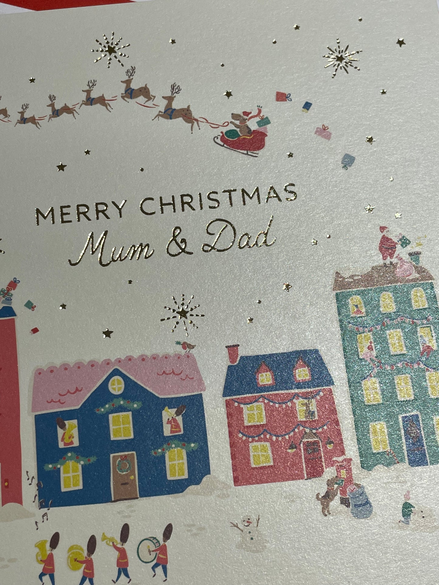 Mum and Dad Cath Kidston Christmas Card