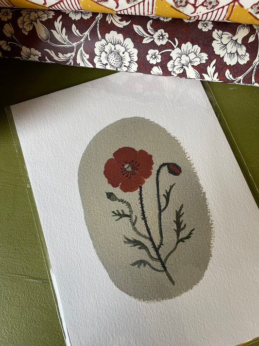 Poppies  Greeting Card