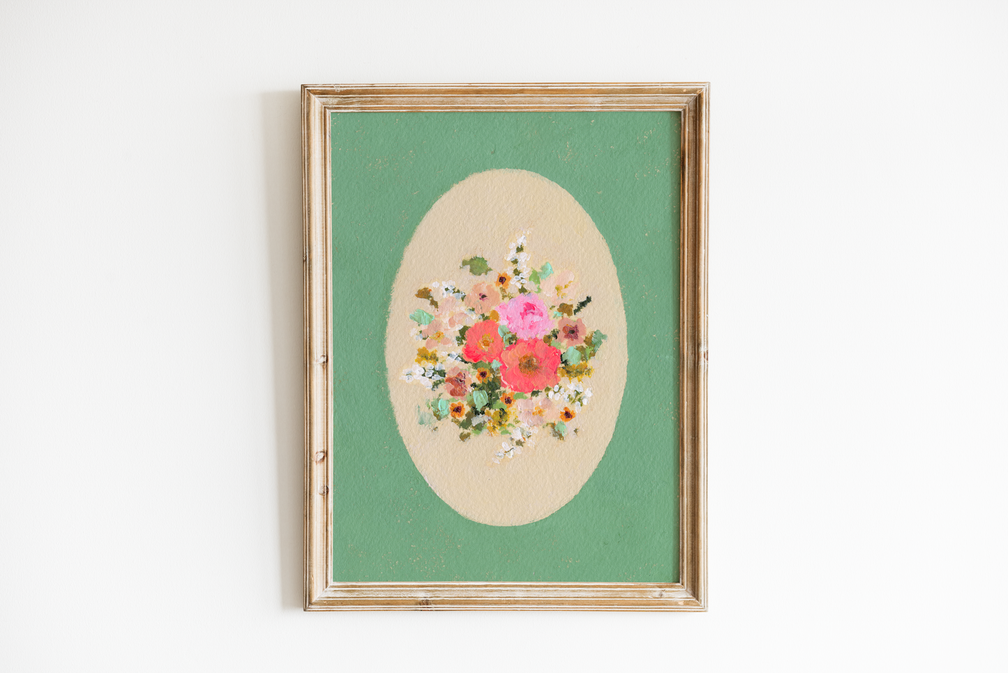 Brittany Smith  Floral Art Vignette VIII: 5" x 7"