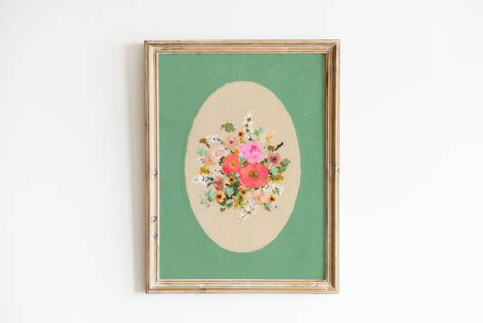 Brittany Smith  Floral Art Vignette VIII: 5" x 7"