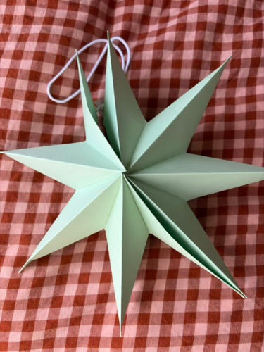 Christmas 3D Hanging Star, 5 Point star, hanging star, Christmas decor
