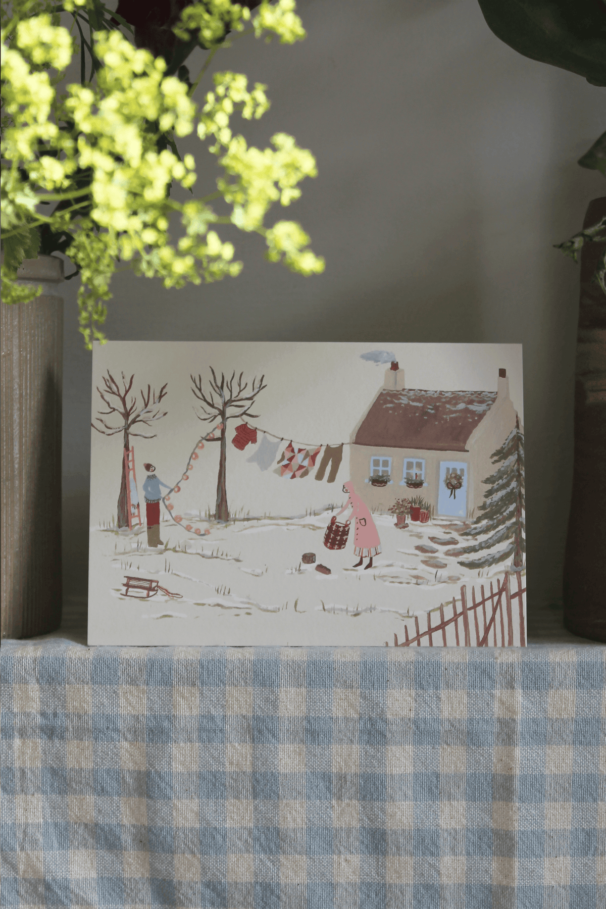 Harriet Watson The Last of the Snow Cottage Greeting Card | A6