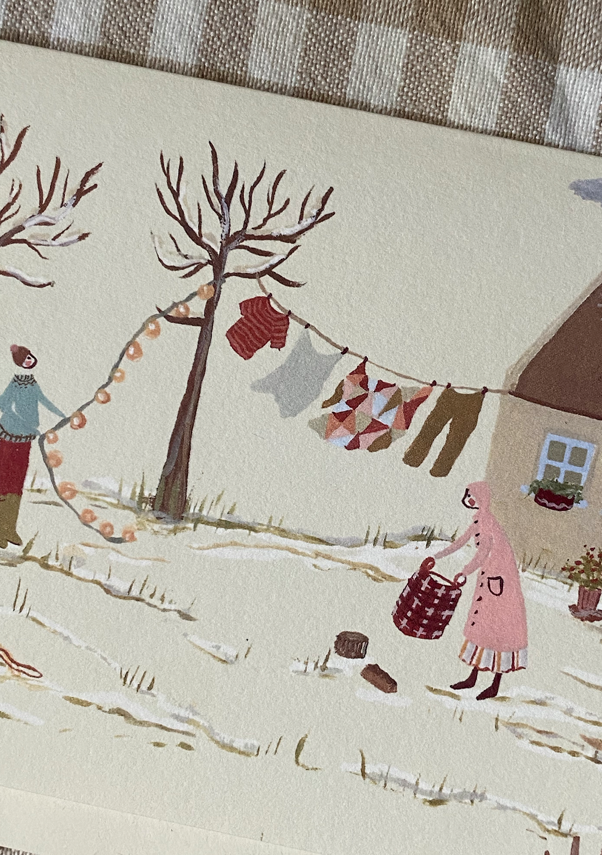 Harriet Watson The Last of the Snow Cottage Greeting Card | A6
