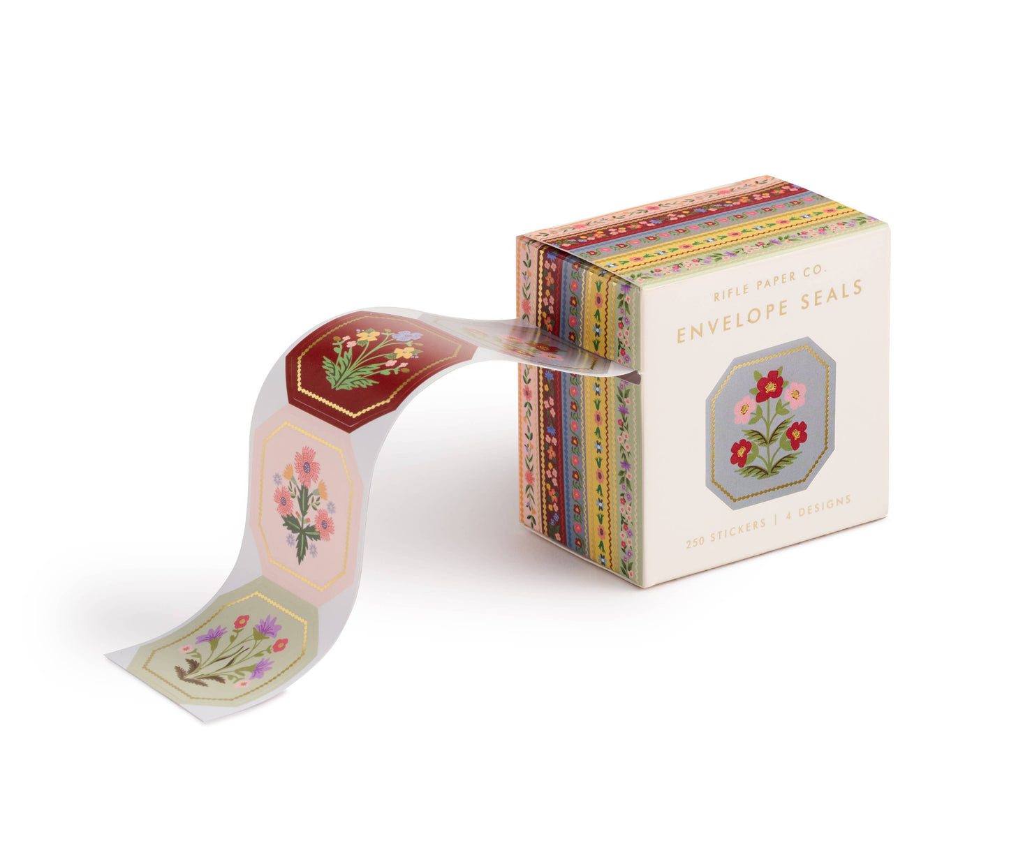 Floral Envelope  Sticker Seals