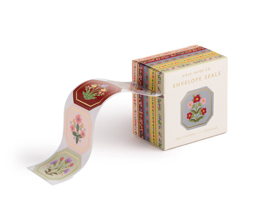 Floral Envelope  Sticker Seals