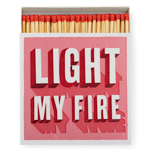 Light My Fire | Square Matchboxes