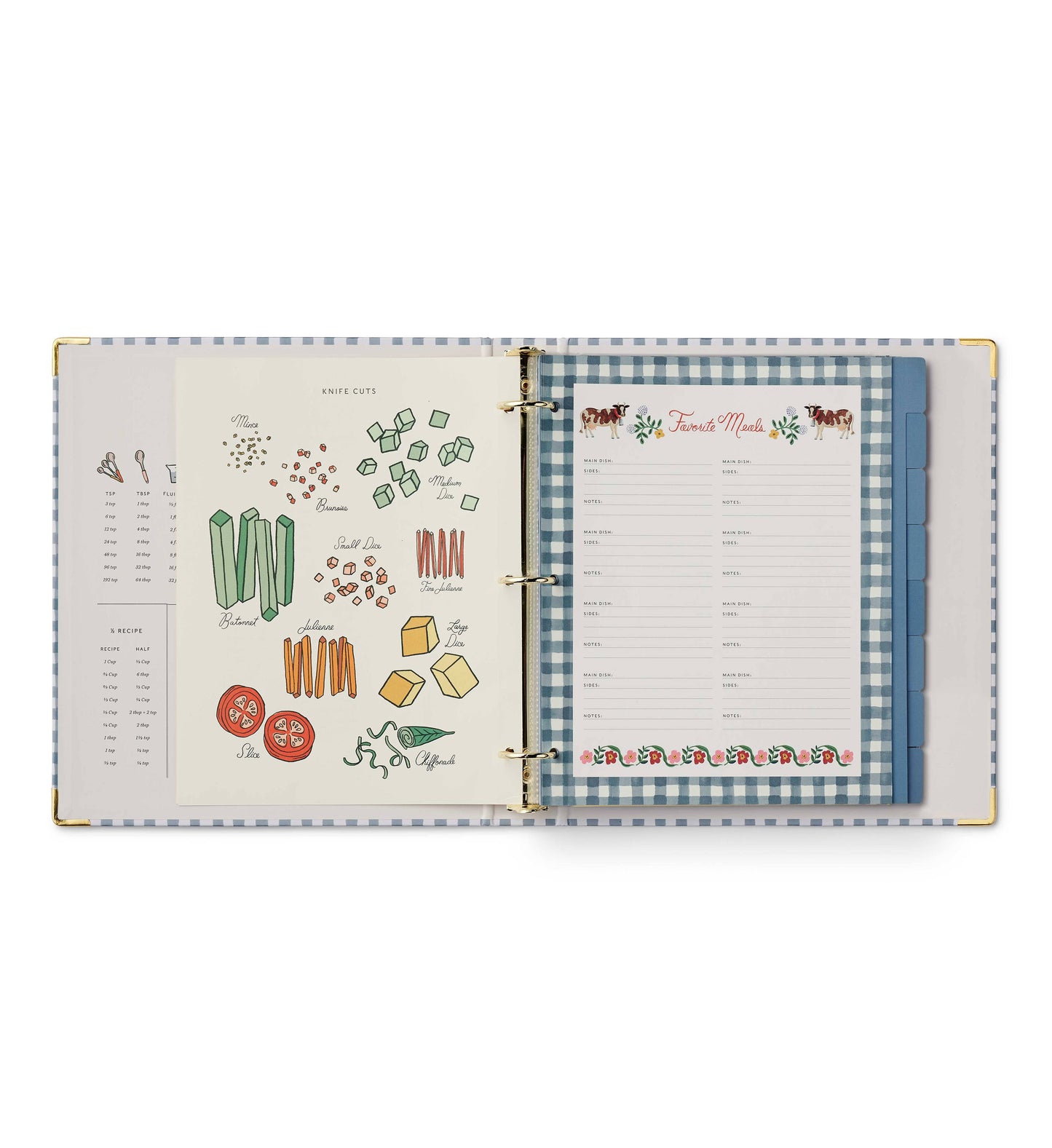Home Sweet Home  Cow Cross Stitch Design Recipe Binder