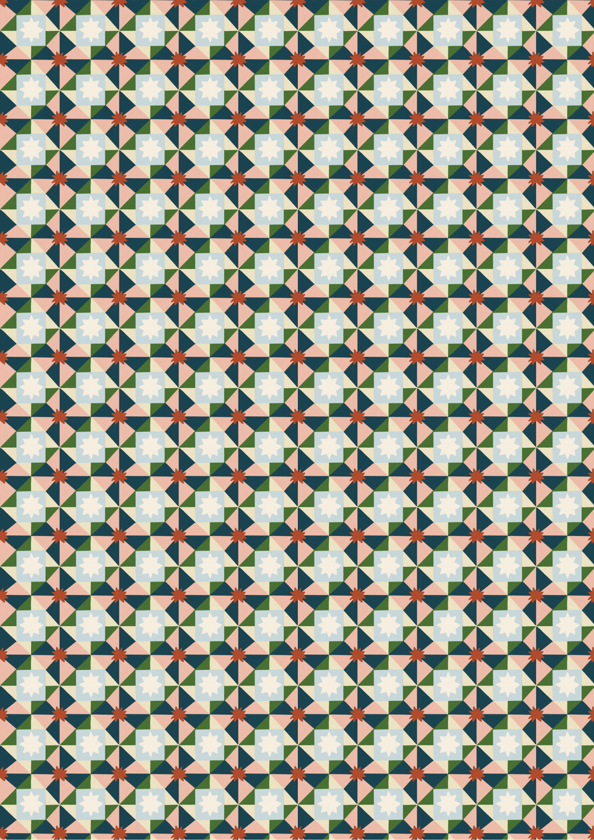 Quilted | Christmas Paper Chain Kit Maximalist