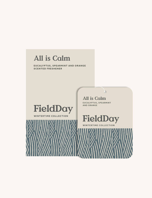 Christmas All Is Calm Scented Freshener
