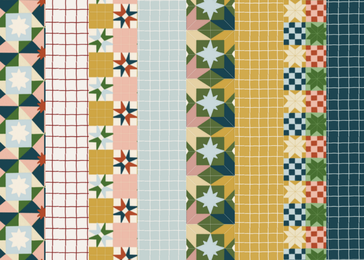 Quilted | Christmas Paper Chain Kit Maximalist