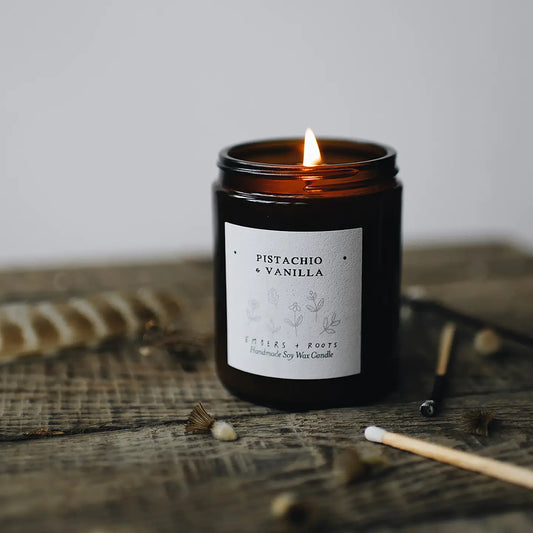 Pistachio and Vanilla Soy Candle